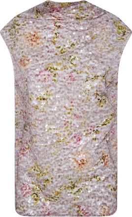 Alberta Ferretti Printed Sequins Shirt