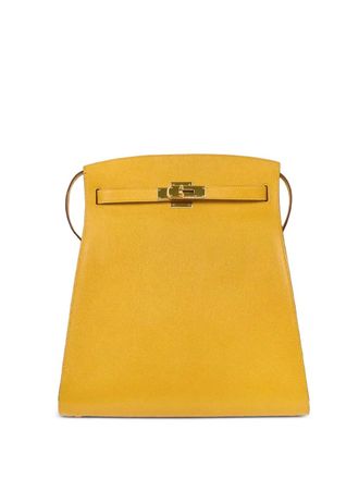Herm&egrave;s Borsa a spalla Kelly Sport GM in pelle 1994 - Giallo