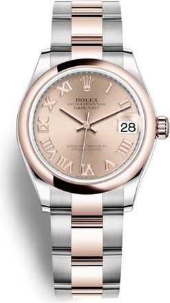 Rolex Datejust 31 Rose Dial Automatic Ladiess Steel and 18kt Everose Gold Oyster Watch 278241PRO