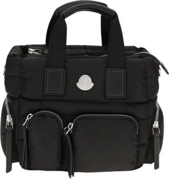 Moncler Borsa Tote Caradoc Multi-Pocket - - Bags - Donna - Nero - ONE SIZE