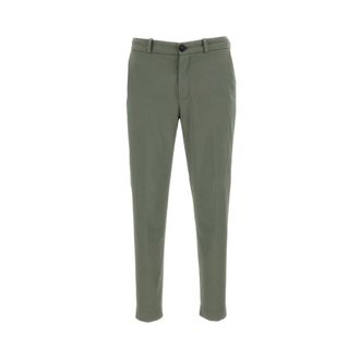 Roberto Ricci Design Slim-fit Trousers, male, Green, Size: XL Contton Chino JO Pant