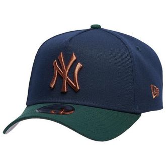 New Era Womens New York Yankees Yankees 9FORTY A-Frame Cap - Adult Green/Navy/Bronze