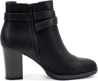 Style & Co. Womens Laleen Ankle Boot In Black