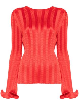 SIMKHAI Carys blouse - Rood