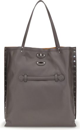 Zanellato Womens Shoulder Bag Aspasso Saeta Brown Marengo Calf Leather