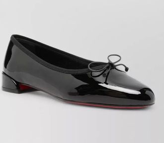 Christian Louboutin patent leather ballerina flats