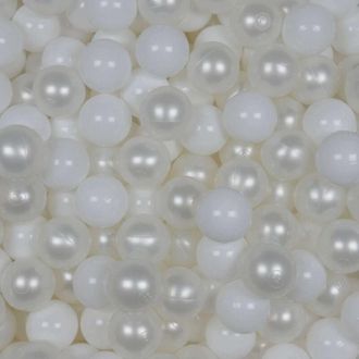 OEM Pelotas De Juguete &Oslash;7cm 400uds Blanco, Perla
