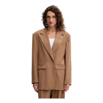 Fracomina Donna, Giacche, Marrone, L, new