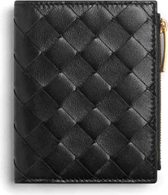 Bottega Veneta Intrecciato 15 Small Bi-Fold Wallet
