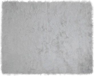 vidaXL Alfombra De Imitaci&oacute;n De Piel De Oveja Tafalla Gris Vidaxl