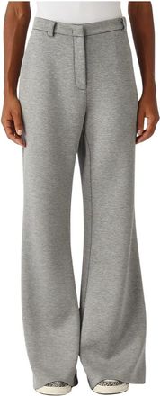Meimeij Broeken, Dames, Grijs, M, Polyester, M5Fd 16 Wijde Broek