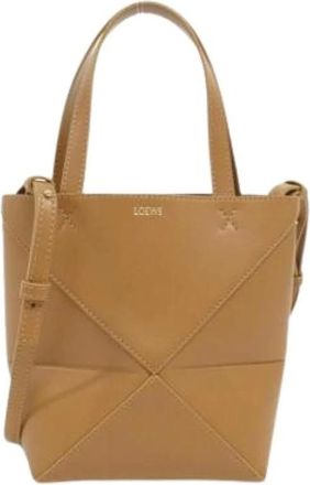 Loewe Pre-owned Handbags, female, Brown, Size: ONE SIZE Pre-owned Handbag