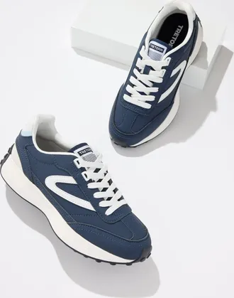 Tretorn Match Jogger Plus Sneakers - Navy Blue - 6 1/2 M Talbots
