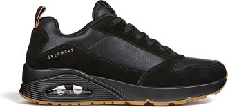 Skechers Uno - Stacre Mens Casual Trainers Black - Size UK 10.5
