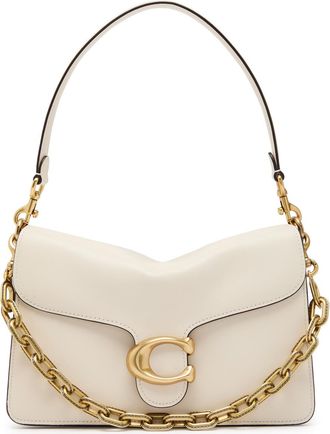 Coach Tabby Leather Shoulder bag - White - One Size