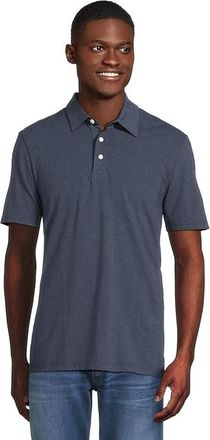 Faherty Short Sleeve Movement Polo Mens Clothing Great Falls Heather : 2XL, Cotton/Modal/Nylon