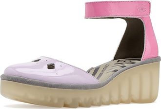 FLY London Boij626fly Womens Sandals Lilac/Pink : EU 39 (US Womens 8-8.5) M, Leather