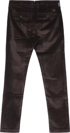 Jacob Cohen Mens Pantalone Velluto Brown Pantaloni Trousers