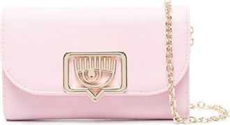 Chiara Ferragni Eyelike-motif cross body bag - women - Polyurethane Resin/Polyester/Polyester - One Size - Pink