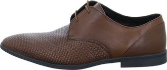 Clarks Mens Bampton Weave Derbys, Brown Tan Leather, 8 UK