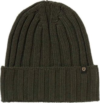 Chevalier Point Wool Beanie M&uuml;tze - Unisex | oliv