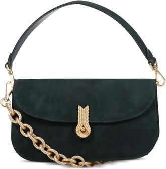 Amato Daniele Cacciatora suède shopper - Groen