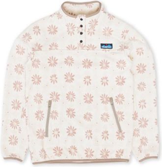 Kavu Cavanaugh Fleecepullover f&uuml;r Damen | wei&szlig;