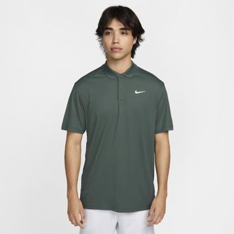 Nike Mens Court Dri-FIT Tennis Polo in Green | DD8372-338