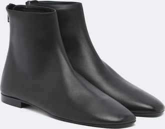Toteme Leather ankle boots