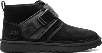 UGG Neumel Snapback boots - men - Rubber/Recycled Wool/Calf Suede/Lyocell - 13 - Black