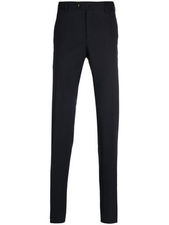 Pantaloni Torino straight-leg tailored trousers - men - Polyester/Elastane/Virgin Wool - 54 - Blue