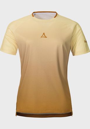 Sch&ouml;ffel Funktionsshirt SCH&Ouml;FFEL Shirt Style Koitere WMN, Damen, Gr. 36, gelb (5735, gelb), Oberstoff: 100% Polyester, Rundhals, Shirts Funktionsshirt