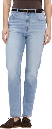 Calvin Klein Dames, Jeans, Blauw, Maat: W26 L32 Katoen