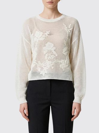 Twinset Maglia a girocollo Twinset in cotone a rete