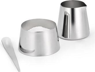 Philippi 3-teiliges Design Milch- und Zucker-Set Cream
