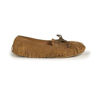 Vic Mati&eacute; Schoenen, Dames, Bruin, 38 EU, Leer, Fringed Loafer