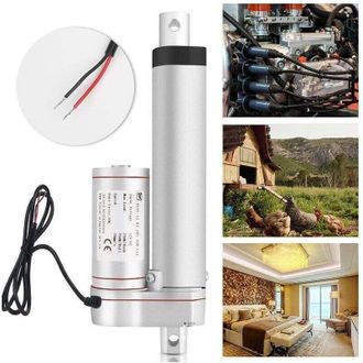 OEM Actuador Lineal De 1500 N Cc 12 V, Xu, Soporte De Montaje Para Motor El&eacute;ctrico De 50 Mm, Componente De Alto Rendimiento, Potente Y Silencioso, Materia