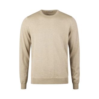 Stenstr&ouml;ms Rondgebreide trui - Heren - Truien - Beige - Maat: XL