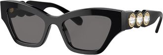 Swarovski SK 6021 100181 53mm Womens Irregular Sunglasses