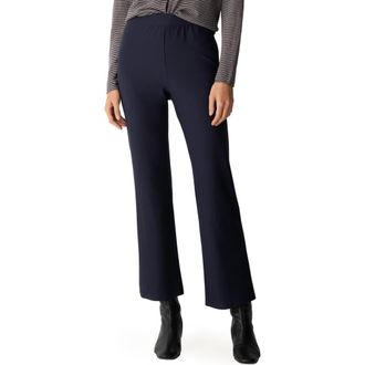 Eileen Fisher Ankle Kick Pants in Ink at Nordstrom, Size Xx-Small