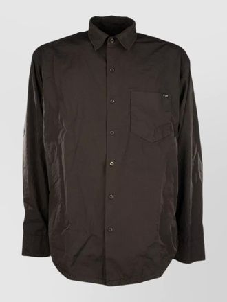 Prada long sleeve shirt chest pocket design