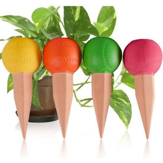 OEM Vasi In Terracotta, 4 Pezzi, Sistema Di Irrigazione A Goccia, Vasi In Terracotta, Irrigazione Automatica Delle Piante, Flacone Per Irrigazione A Gocci