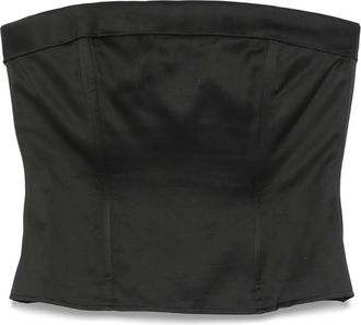 Chanel Top stile corsetto anni 90 - Nero