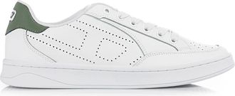 Diesel Witte Heren Sneakers S-Dakota - Heren - Sneakers - Wit - 43 EU - Leer - Schoenen