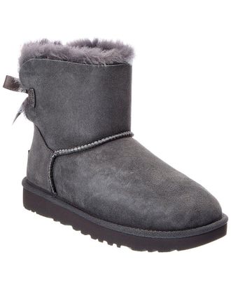 UGG W Mini Bailey Bow II Suede Bootie