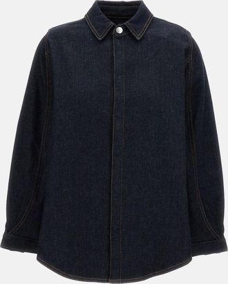 Jacquemus Camicia La Chemise Amelo De-nimes