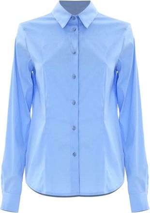 Kocca Overhemden, Dames, Blauw, XL, Katoen, Shirt