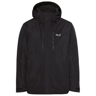 Jack Wolfskin Jasper Pro 3in1 Jacket Doppeljacke f&uuml;r Herren | schwarz
