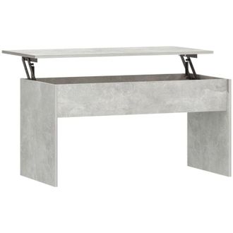 vidaXL Coffee Table Concrete Grey 102x50.5x52.5 cm Engineered Wood vidaXL