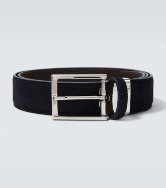 Canali Suede belt